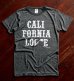 画像1: ◆California Love Tシャツ【ヴィンテージヘザーチャコール】全国送料無料XS・S・M・Lサイズ (1)