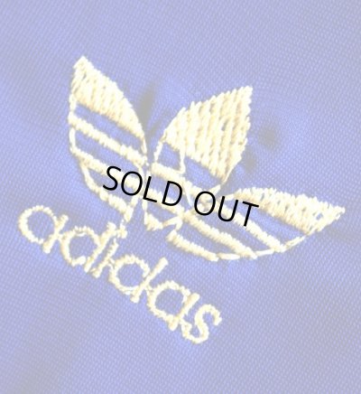 画像2: ◆70sヴィンテージadidas【フランス製】青タグ・金ロゴ
