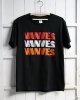 ◆VANVES Happy 60 Tシャツ【全国送料無料】ブラック