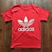 画像1: ◆70s adidas【アメリカ製】トレフォイルTee Lサイズ (1)