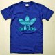 ◆70s adidas【アメリカ製】トレフォイルTee ユースサイズ