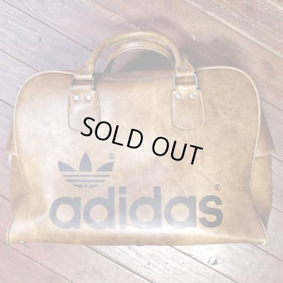 画像1: ◆70sヴィンテージadidas【PETER BLACK社】UK製 GYM BAG