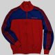 ◆70sヴィンテージadidas【美品】HongKong製 レアプリントJogTop