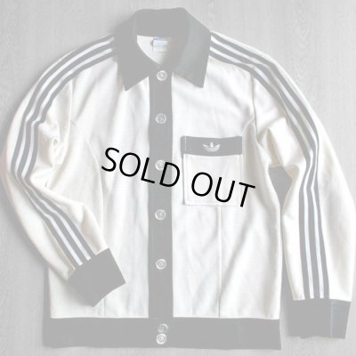 画像1:  ◆70sヴィンテージadidas【美品】西ドイツ製メタルボタン