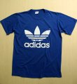 画像1: ◆70s adidas【アメリカ製】トレフォイルTee Mサイズ