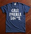 画像1: ◆California Love Tシャツ【ヴィンテージヘザーネイビー】全国送料無料XS・S・M・Lサイズ