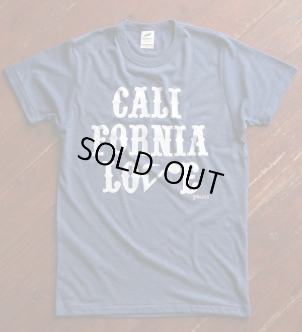 画像1: ◆California Love Tシャツ【ヴィンテージヘザーネイビー】全国送料無料XS・S・M・Lサイズ