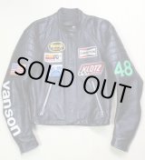 画像: ◆VANSON【アメリカ製】レザーライダースJKT