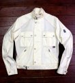 画像1: ◆Belstaff 【Rich White】イタリア製ライダースJKT