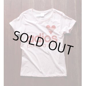 画像: ◆adios Tee【ベビーピンク】全国送料無料GM・Sサイズ