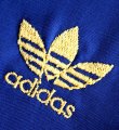 画像2: ◆70sヴィンテージadidas【フランス製】青タグ・金ロゴ