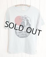 画像:  ◆ Surfing Shikoku TEE (ライトブルー） [M size]