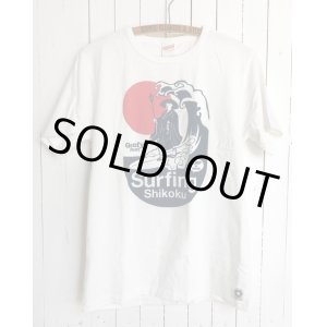 画像:  ◆ Surfing Shikoku TEE (ホワイト） [M size]