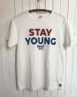 画像1:  ◆STAY YOUNG TEE (ホワイト） [L size]