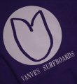 画像2: ◆2020 VANVES SURFBOARDS Tシャツ【全国送料無料】パープル