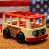 画像: ◆アンティークFisher Price ミニバス【アメリカ製】