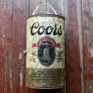 画像: ◆アンティークCoors Beer box【アメリカ製】