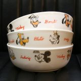 画像: ◆1960s Disney Childrens Plastic Cereal Bowl 3set【アメリカ製】