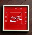 画像1: ◆ミッドセンチュリー Coca Cola温度計【日本製】