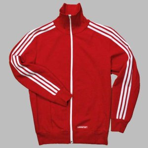 画像: ◆70sヴィンテージadidas【西ドイツ製】レアプリントJogTop