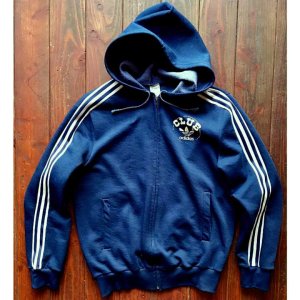 画像: ◆70sヴィンテージCLUBadidas【フランス製】ジップパーカー