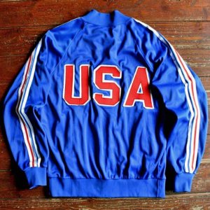 画像: ◆70sヴィンテージadidas【AAU】フランス製JogTop