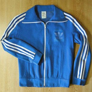 画像: ◆70sヴィンテージadidas【HongKong製】レアプリントJogTop