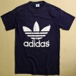 画像1: ◆70s adidas【アメリカ製】トレフォイルTee Mサイズ