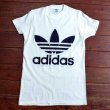 画像1: ◆70s adidas【デッドストック】トレフォイルTee Sサイズ