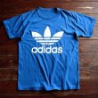 画像1: ◆70s adidas【アメリカ製】トレフォイルTee 