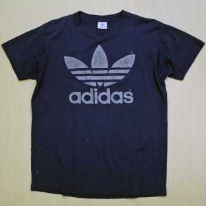 画像: ◆70s adidas【アメリカ製】トレフォイルTee Lサイズ