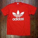 画像: ◆70s adidas【アメリカ製】トレフォイルTee Lサイズ