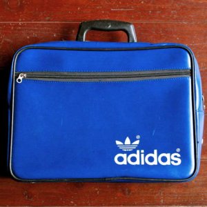 画像: ◆70sヴィンテージadidas【PEATER BLACK社】UK製 BAG