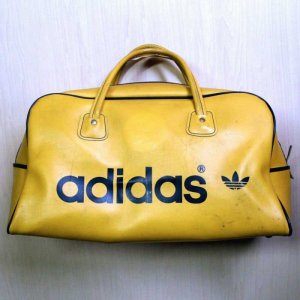 画像: ◆70sヴィンテージadidas 【Tiger Color】GYM BAG   