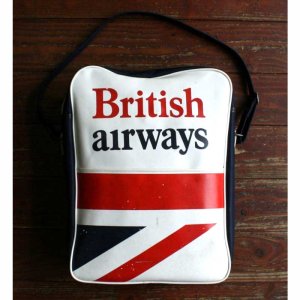 画像: ◆70sヴィンテージ British airways エアラインバッグ