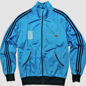 画像: ◆70sヴィンテージadidas【ハンガリー製】レアプリントJogTop