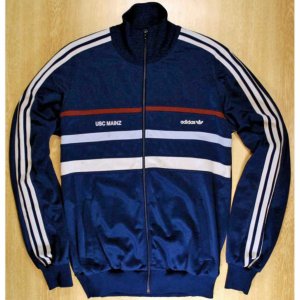 画像: ◆70sヴィンテージadidas【ハンガリー製】レアプリントJogTop
