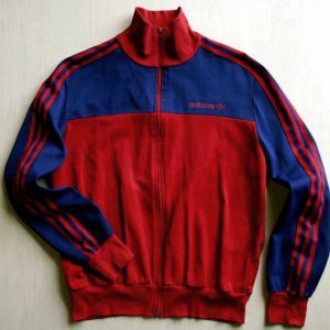 画像: ◆70sヴィンテージadidas【香港製】レアプリントJogTop