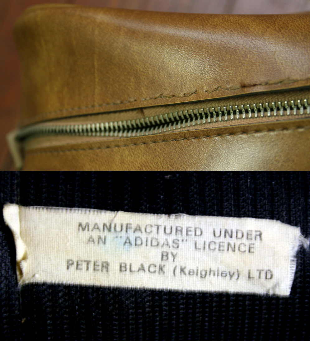 画像: ◆70sヴィンテージadidas【PETER BLACK社】UK製ショルダーバッグ