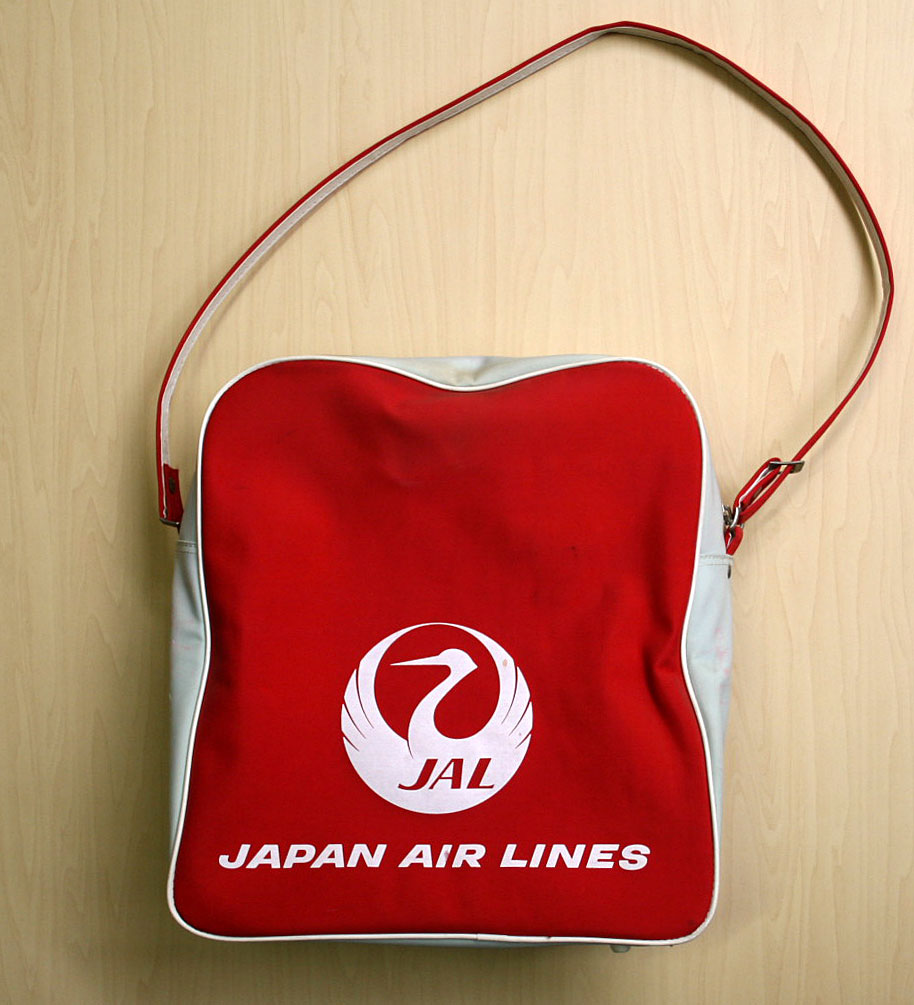 希少品】バッグ JAL 記念品 エアラインバッグ-