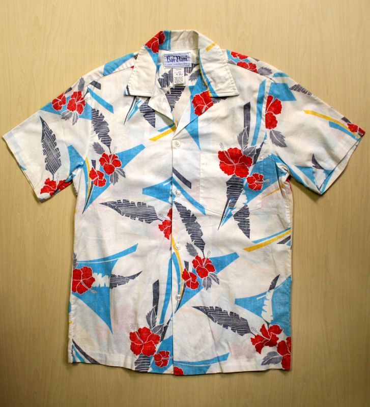 画像1: ◆Vintage アロハシャツ【made in HAWAII】 Mサイズ
