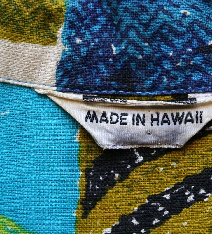 画像: ◆Vintage アロハシャツ【made in HAWAII】 Mサイズ