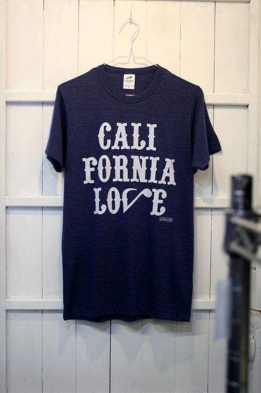 画像: ◆California Love Tシャツ【ヴィンテージヘザーチャコール】全国送料無料XS・S・M・Lサイズ