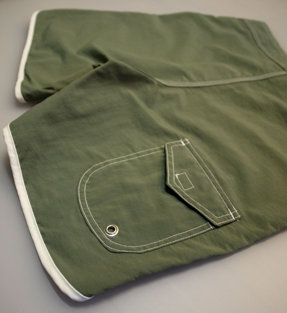 画像4:  ◆ALMOND surf trunks カーキ