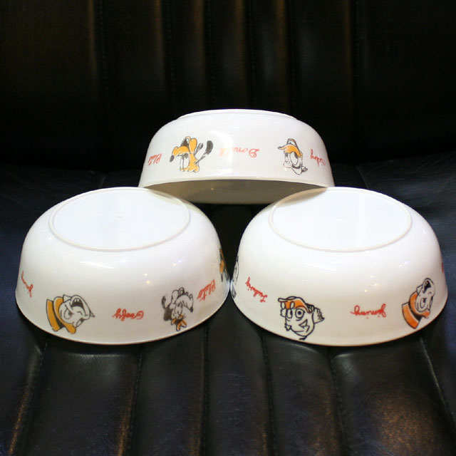 画像3: ◆1960s Disney Childrens Plastic Cereal Bowl 3set【アメリカ製】