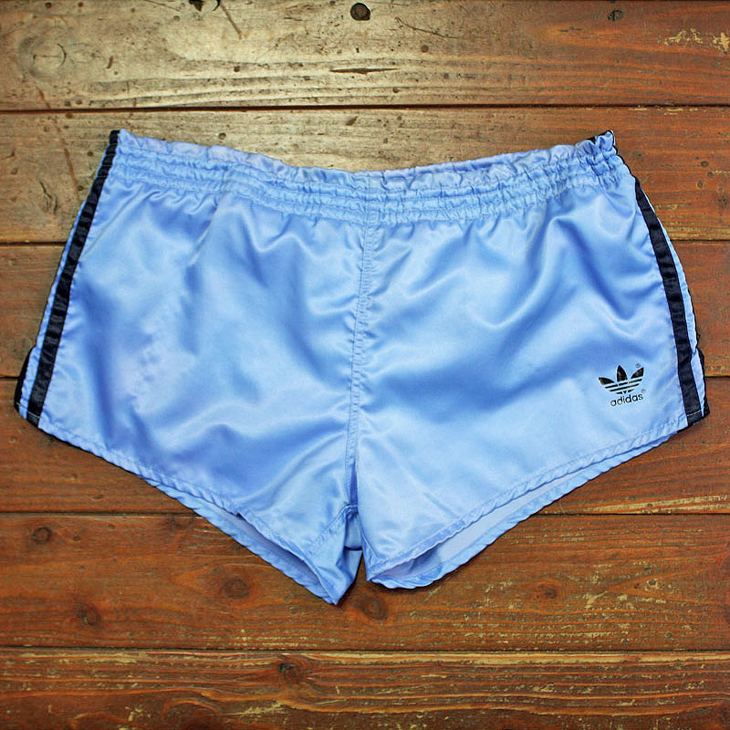 画像1: ◆70s adidas【西ドイツ製】ナイロンJogShorts