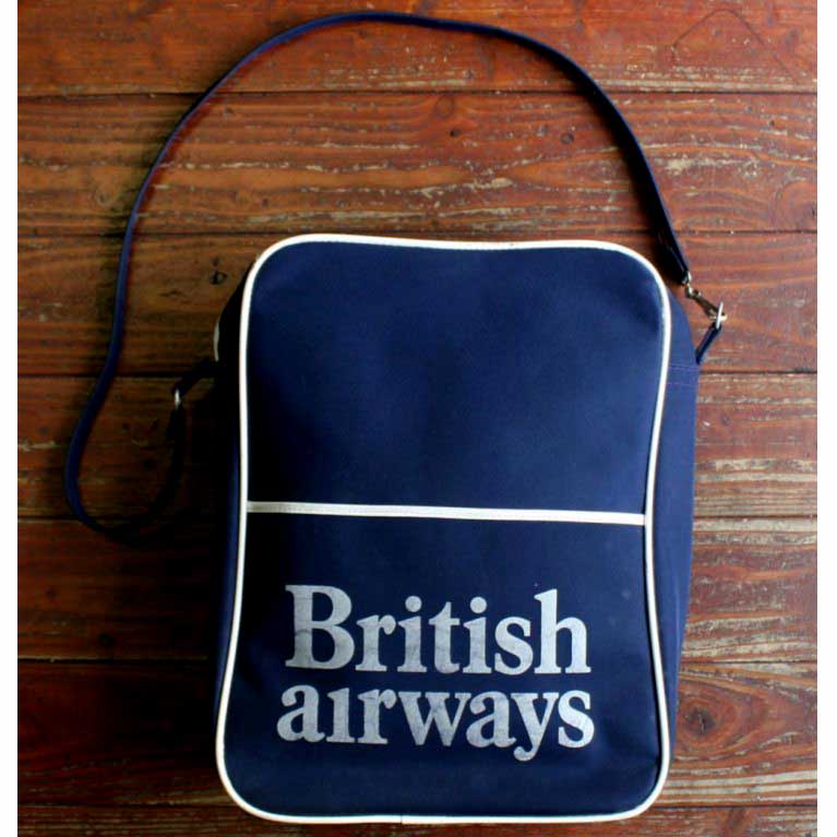 画像1: ◆70sヴィンテージ British airways エアラインバッグ