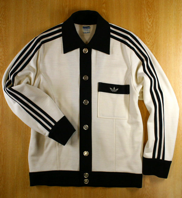 超希少】 70s adidas メタルボタン トラックジャケット 西ドイツ製